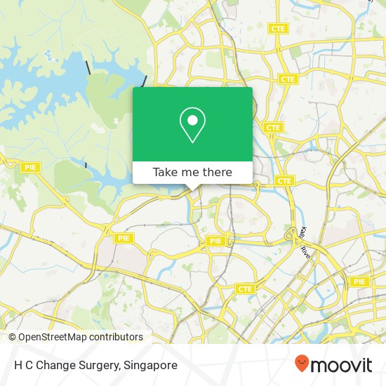 H C Change Surgery map