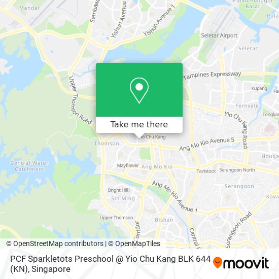 PCF Sparkletots Preschool @ Yio Chu Kang BLK 644 (KN) map