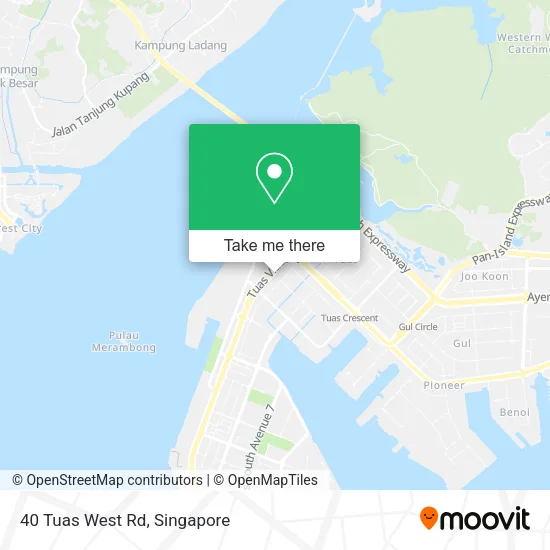 40 Tuas West Rd地图