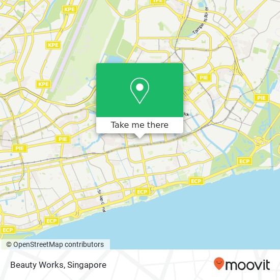Beauty Works map