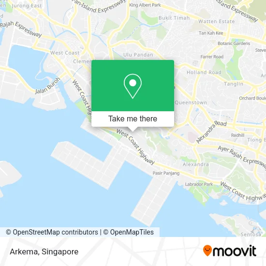 Arkema map