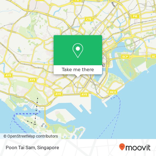 Poon Tai Sam map