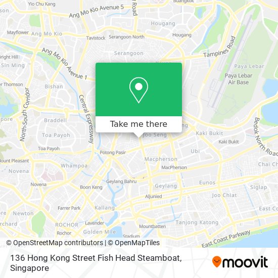 136 Hong Kong Street Fish Head Steamboat地图