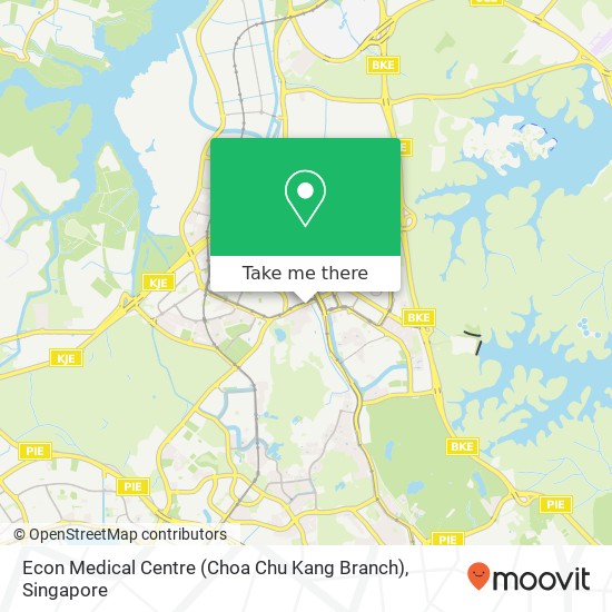 Econ Medical Centre (Choa Chu Kang Branch)地图