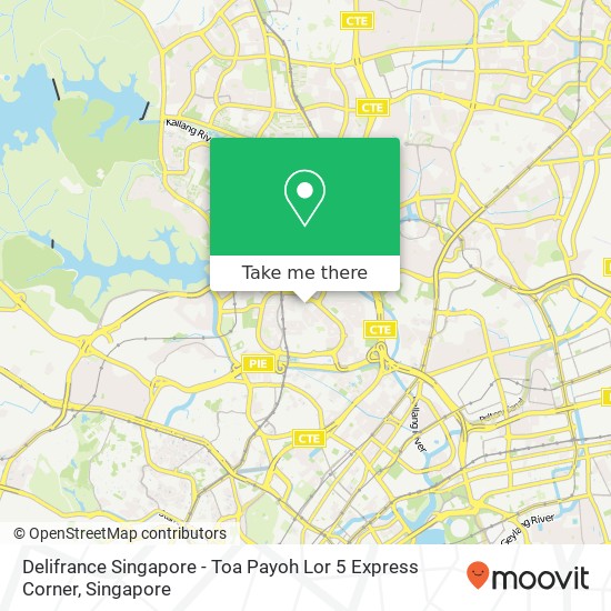 Delifrance Singapore - Toa Payoh Lor 5 Express Corner地图