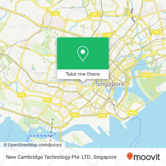 New Cambridge Technology Pte. LTD. map