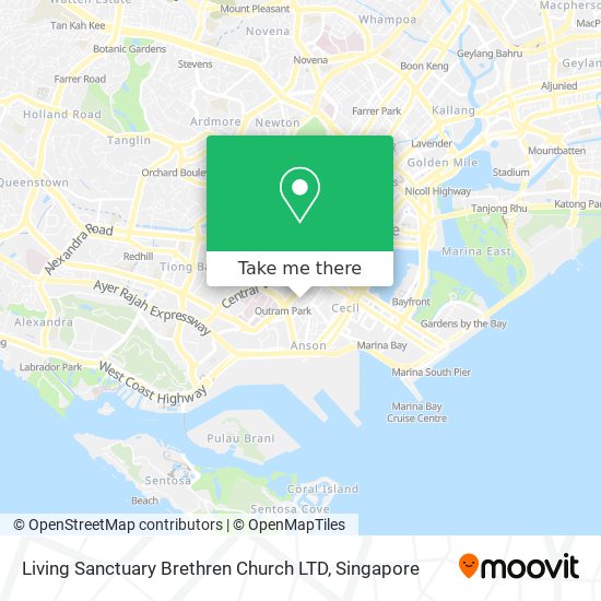 Living Sanctuary Brethren Church LTD map