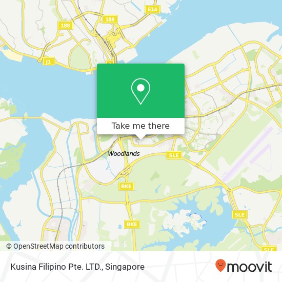 Kusina Filipino Pte. LTD.地图