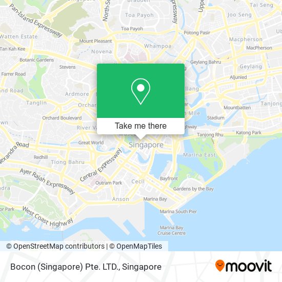 Bocon (Singapore) Pte. LTD.地图