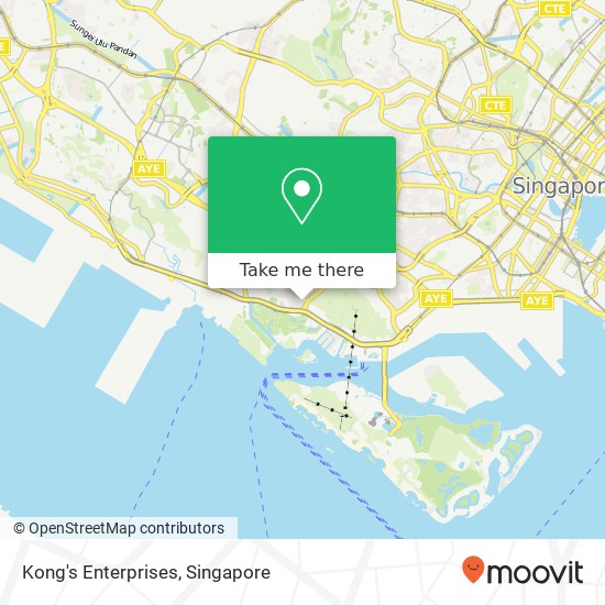 Kong's Enterprises map