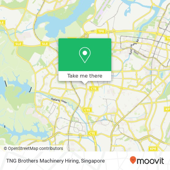 TNG Brothers Machinery Hiring map