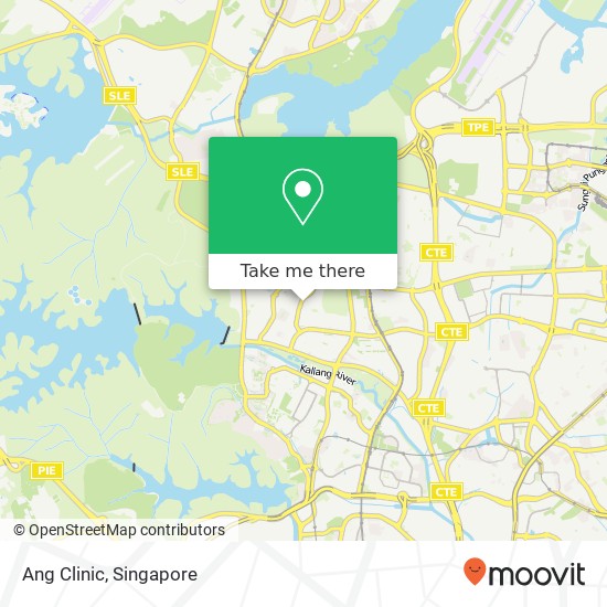 Ang Clinic map
