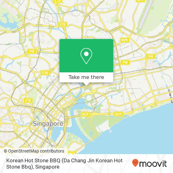 Korean Hot Stone BBQ (Da Chang Jin Korean Hot Stone Bbq)地图