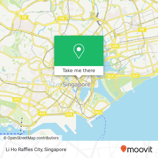 Li Ho Raffles City map