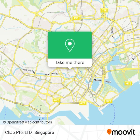 Chab Pte. LTD. map