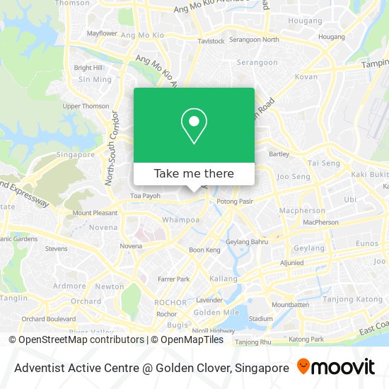 Adventist Active Centre @ Golden Clover map