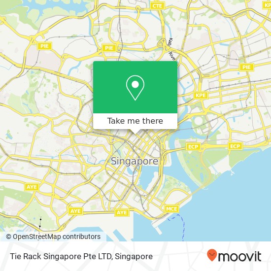 Tie Rack Singapore Pte LTD map