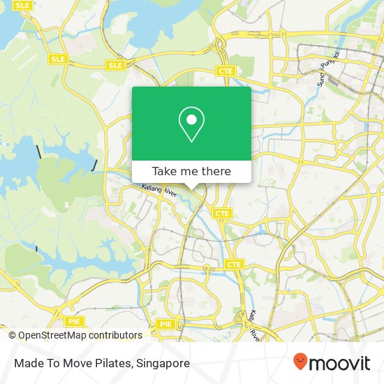 Made To Move Pilates map