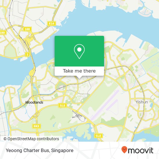 Yeoong Charter Bus map
