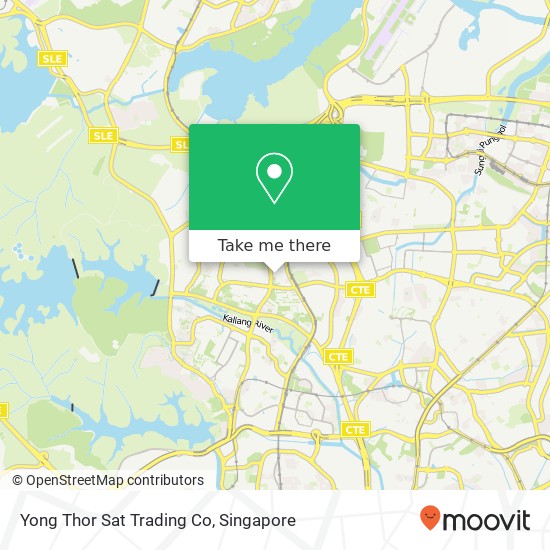 Yong Thor Sat Trading Co map