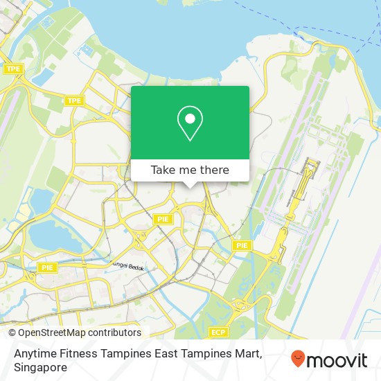 Anytime Fitness Tampines East Tampines Mart地图