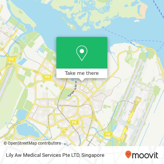 Lily Aw Medical Services Pte LTD地图