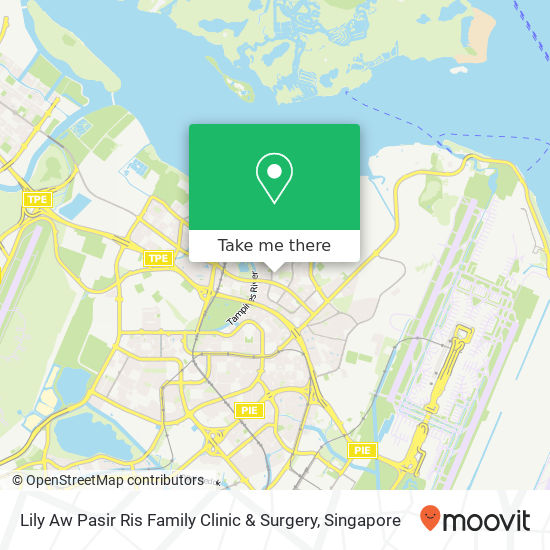 Lily Aw Pasir Ris Family Clinic & Surgery地图