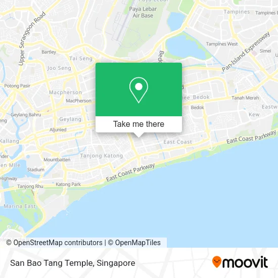 San Bao Tang Temple地图