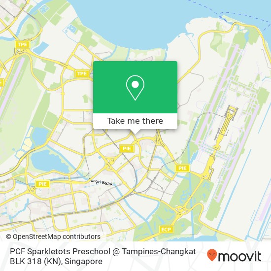 PCF Sparkletots Preschool @ Tampines-Changkat BLK 318 (KN) map