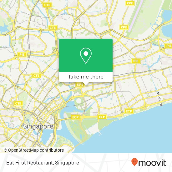 Eat First Restaurant map