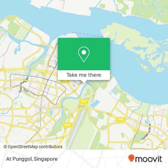 At Punggol map