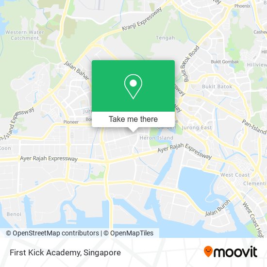 First Kick Academy map