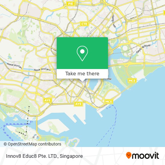 Innov8 Educ8 Pte. LTD. map