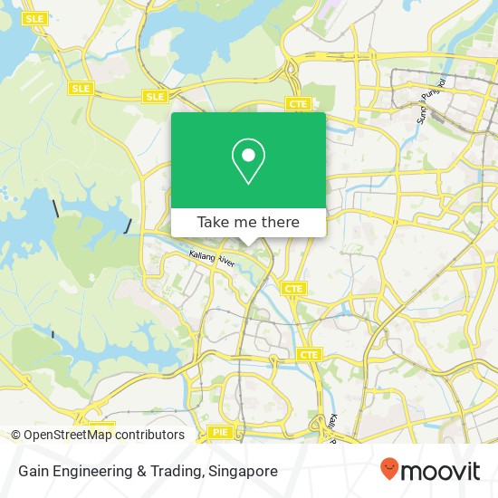 Gain Engineering & Trading map