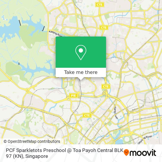 PCF Sparkletots Preschool @ Toa Payoh Central BLK 97 (KN) map