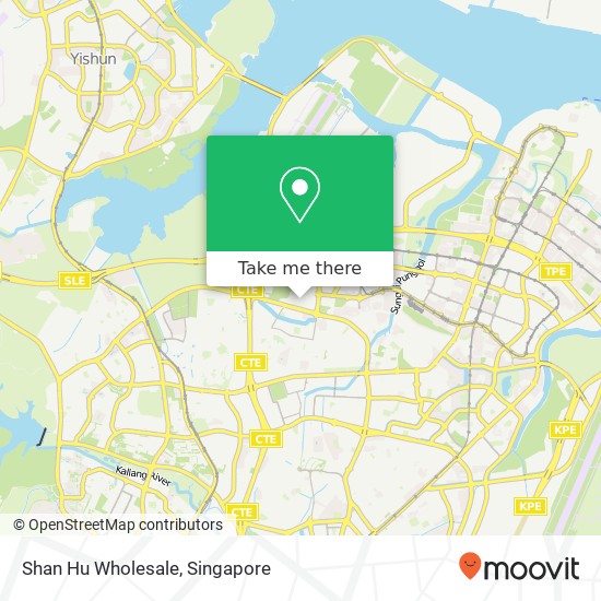 Shan Hu Wholesale map