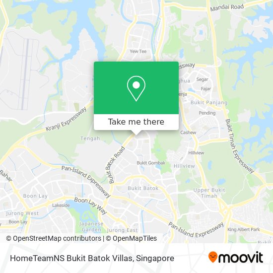 HomeTeamNS Bukit Batok Villas地图