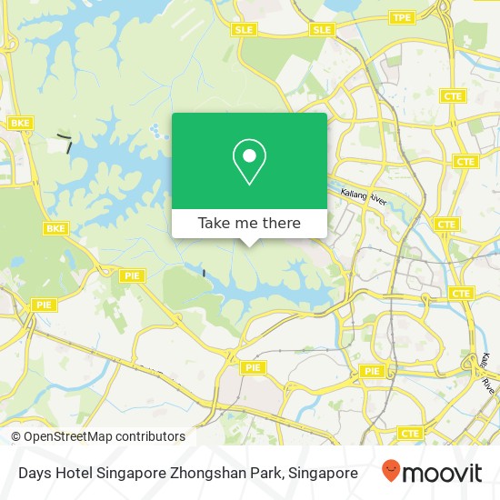 Days Hotel Singapore Zhongshan Park map