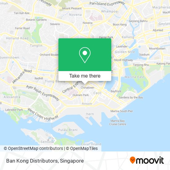 Ban Kong Distributors map