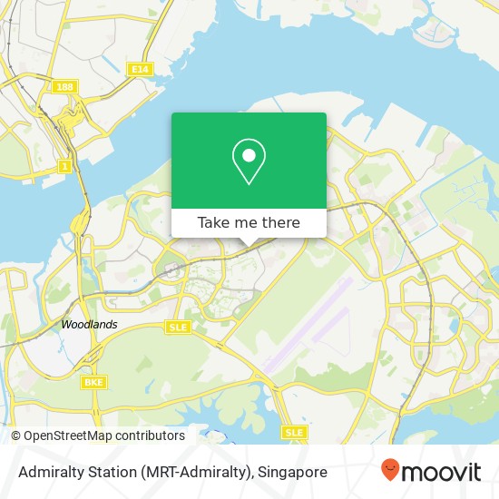 Admiralty Station (MRT-Admiralty)地图