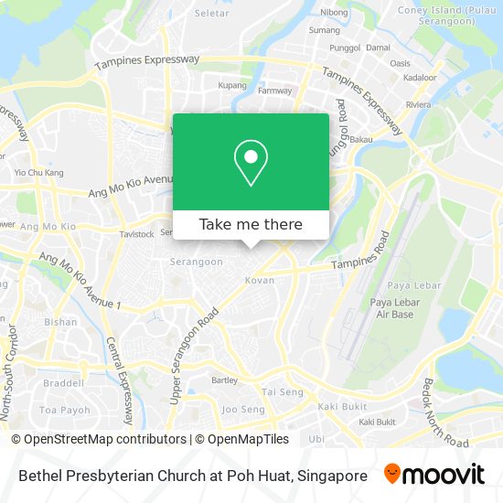 Bethel Presbyterian Church at Poh Huat map