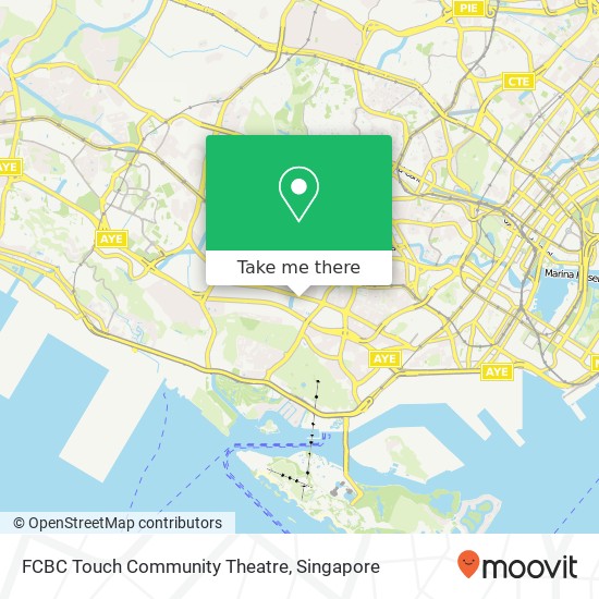 FCBC Touch Community Theatre map