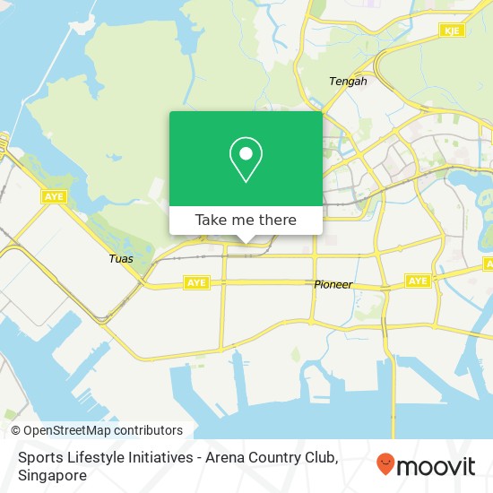 Sports Lifestyle Initiatives - Arena Country Club map