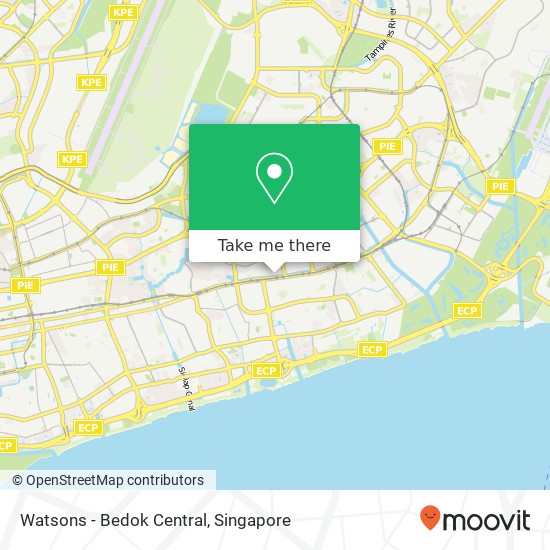 Watsons - Bedok Central地图