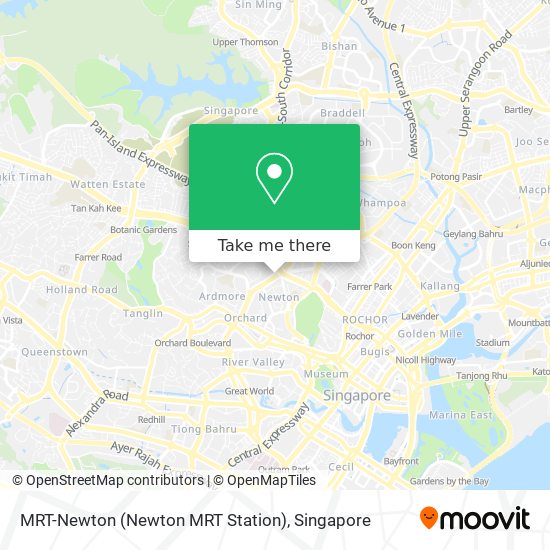 MRT-Newton (Newton MRT Station)地图