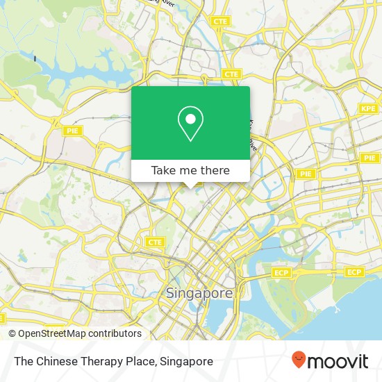 The Chinese Therapy Place map