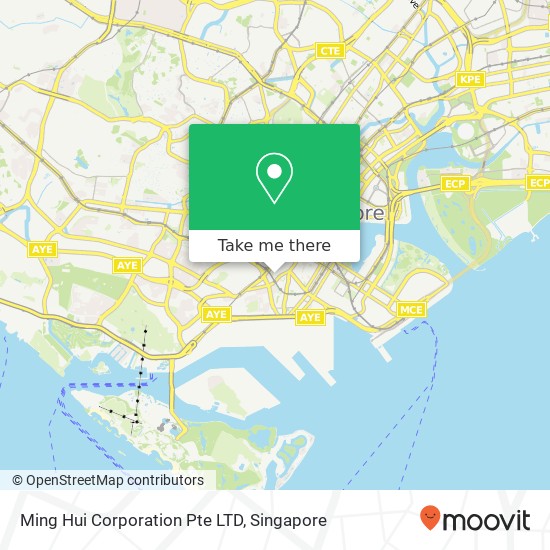 Ming Hui Corporation Pte LTD map