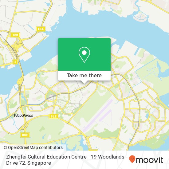 Zhengfei Cultural Education Centre - 19 Woodlands Drive 72 map