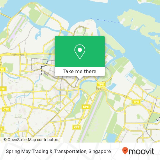 Spring May Trading & Transportation map