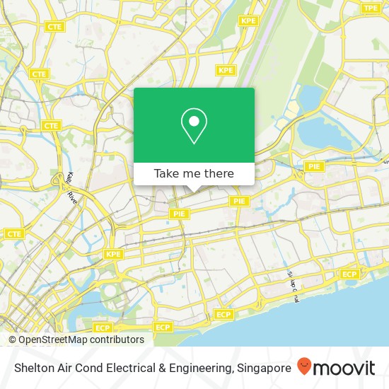 Shelton Air Cond Electrical & Engineering map